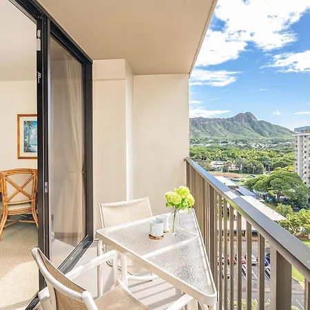 Ferienwohnung Cozy & Diamond Head View At Waikiki With Parking